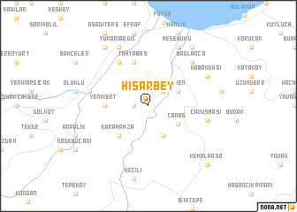 map of Hisarbey