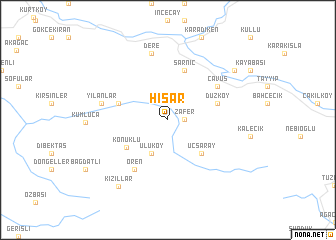 map of Hisar