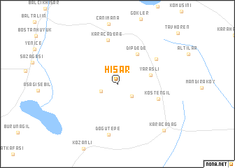 map of Hisar