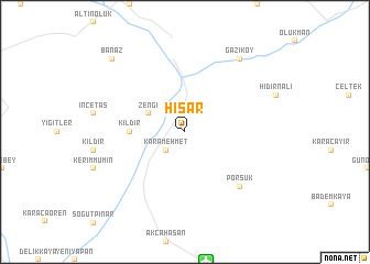 map of Hisar