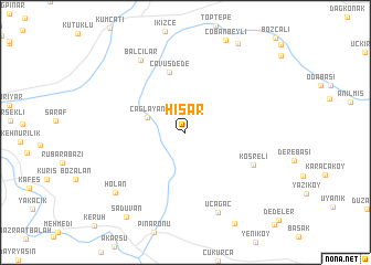 map of Hisar