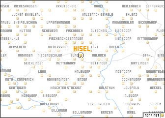 map of Hisel