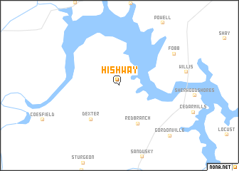 map of Hishway