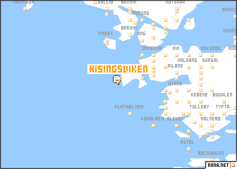 map of Hisingsviken