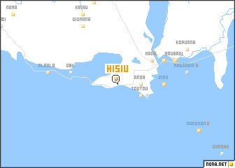 map of Hisiu