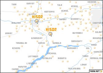 map of Hisor