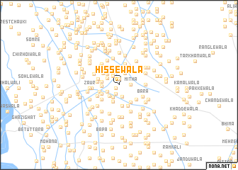 map of Hissewāla