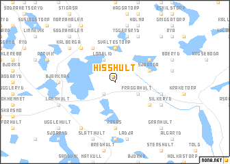 map of Hisshult