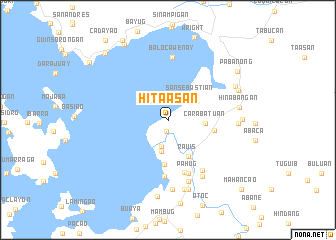 map of Hita-asan
