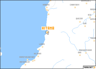 map of Hitama