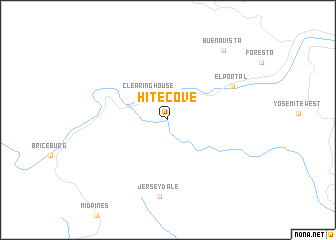 map of Hite Cove