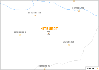 map of Hiteurat