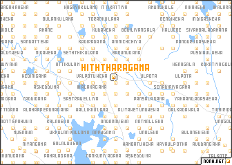 map of Hiththaragama