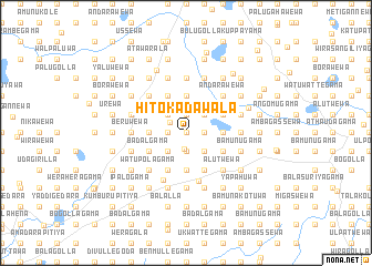 map of Hitokadawala