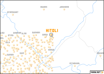 map of Hitoli
