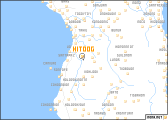map of Hitoog