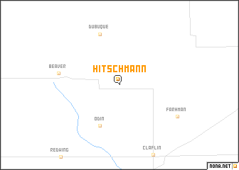map of Hitschmann