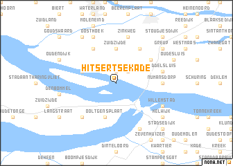 map of Hitsertse Kade