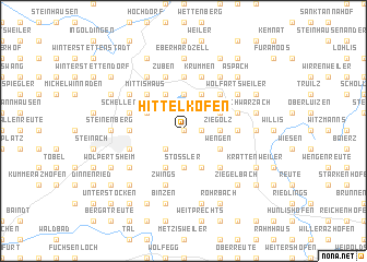 map of Hittelkofen