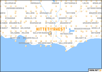 map of Hittetiya West