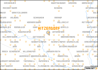 map of Hitzendorf