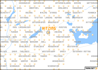 map of Hitzing