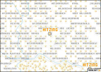 map of Hitzing