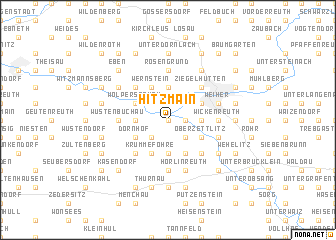 map of Hitzmain