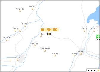map of Hiushinai