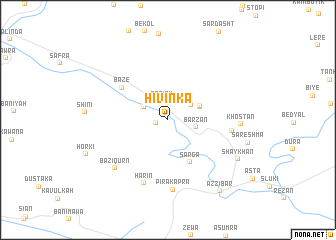 map of Hivinka