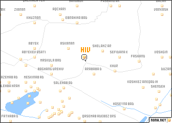 map of Hīv