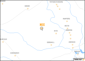 map of Hix