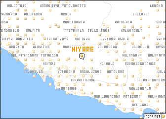 map of Hiyare