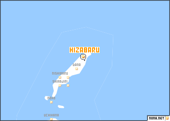 map of Hizabaru