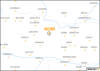 map of Hizan