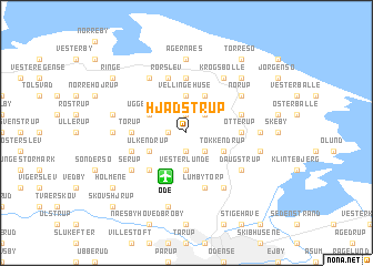 map of Hjadstrup