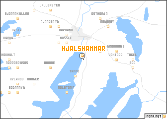 map of Hjälshammar