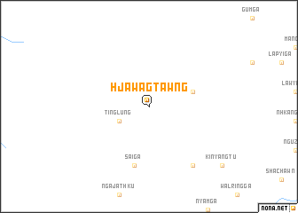 map of Hjawagtawng