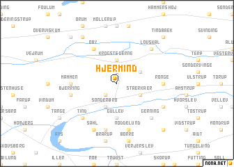 map of Hjermind