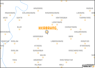 map of Hkabawng