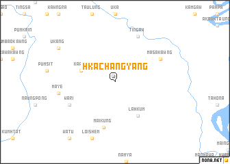 map of Hkachangyang