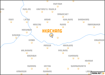 map of Hkachang