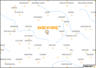 map of Hkachyang