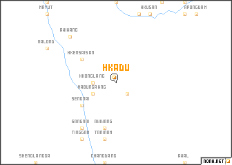 map of Hkadu