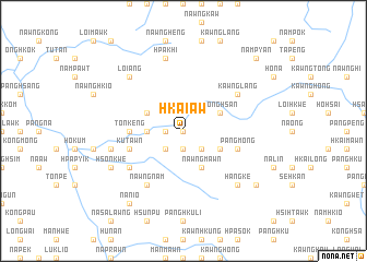 map of Hkai-aw