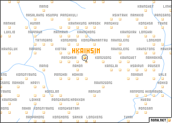 map of Hkaihsim