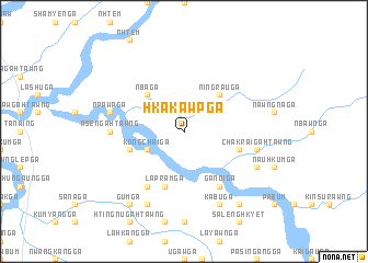 map of Hkakawp Ga