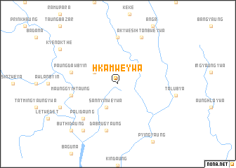 map of Hkamweywa