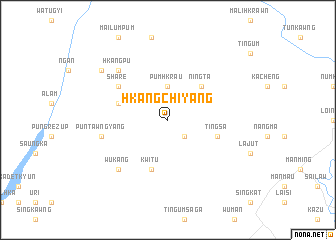 map of Hkangchiyang