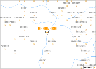 map of Hkanghkai